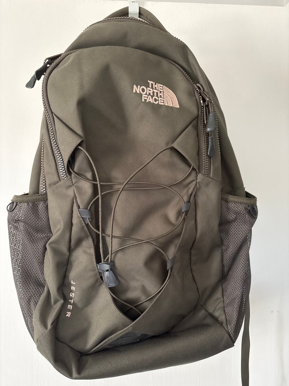 The North Face NF0A3KV8 Jester Backpack Women's Taupe Green Rose Gold